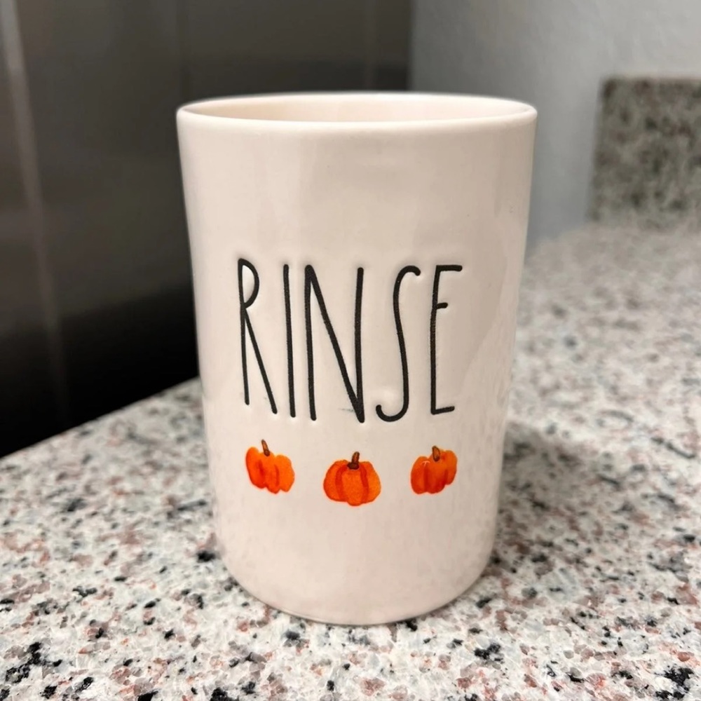 Rae Dunn RINSE Container - Picture 2 of 9